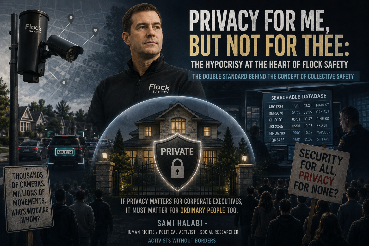 Privacy for Me, But Not for Thee: The Hypocrisy at the Heart of Flock Safety