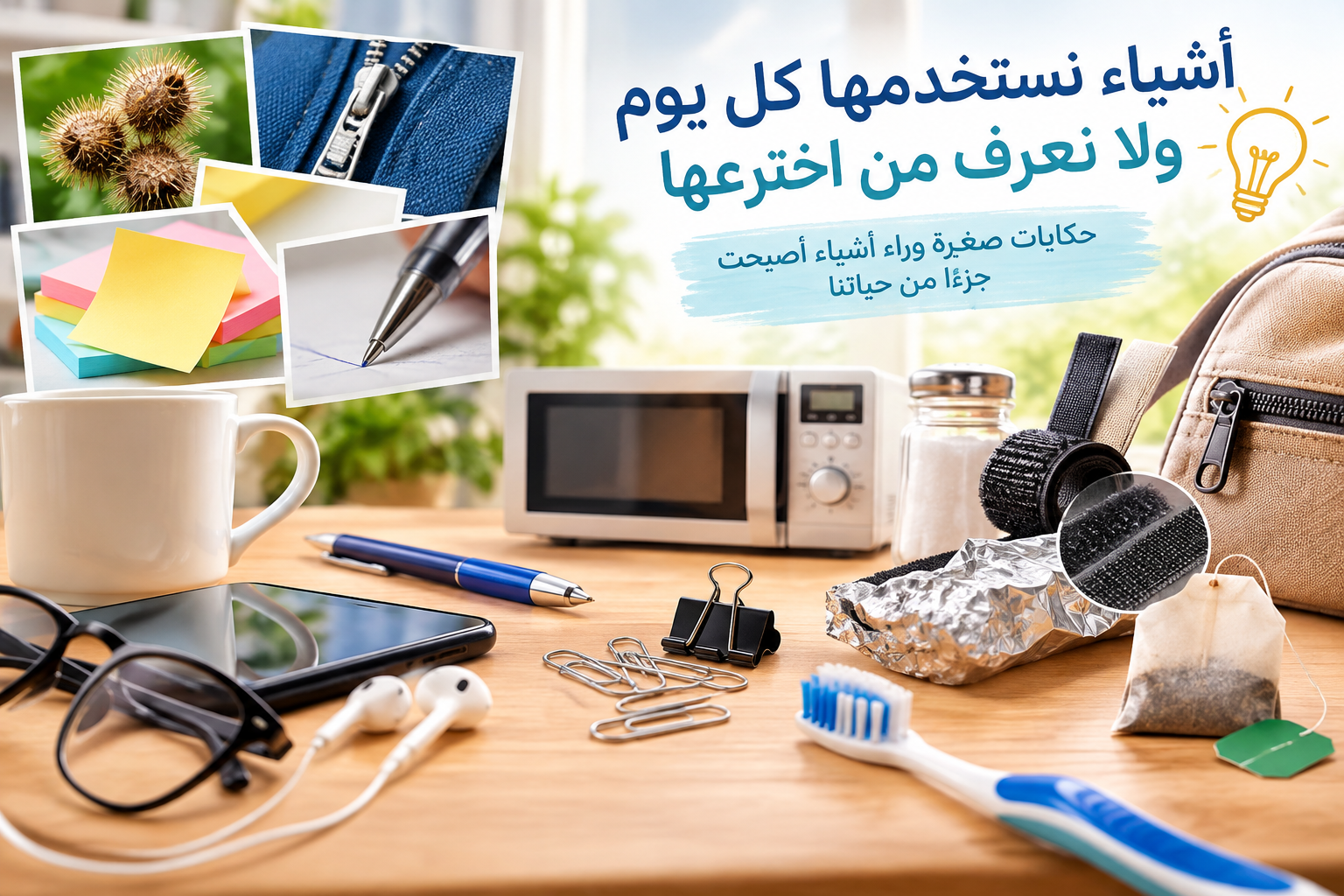 من السحّاب إلى الميكروويف... اختراعات صغيرة غيّرت حياتنا دون أن نعرف أصحابها