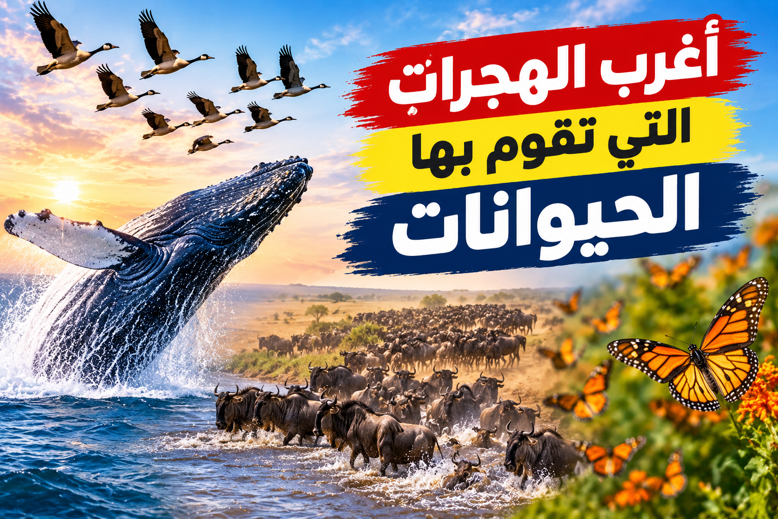 أغرب الهجرات التي تقوم بها الحيوانات