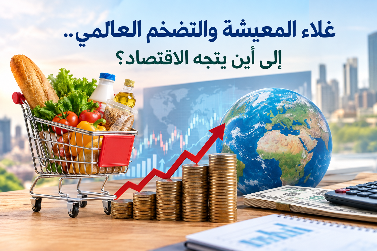 غلاء المعيشة والتضخم العالمي.. إلى أين يتجه الاقتصاد؟