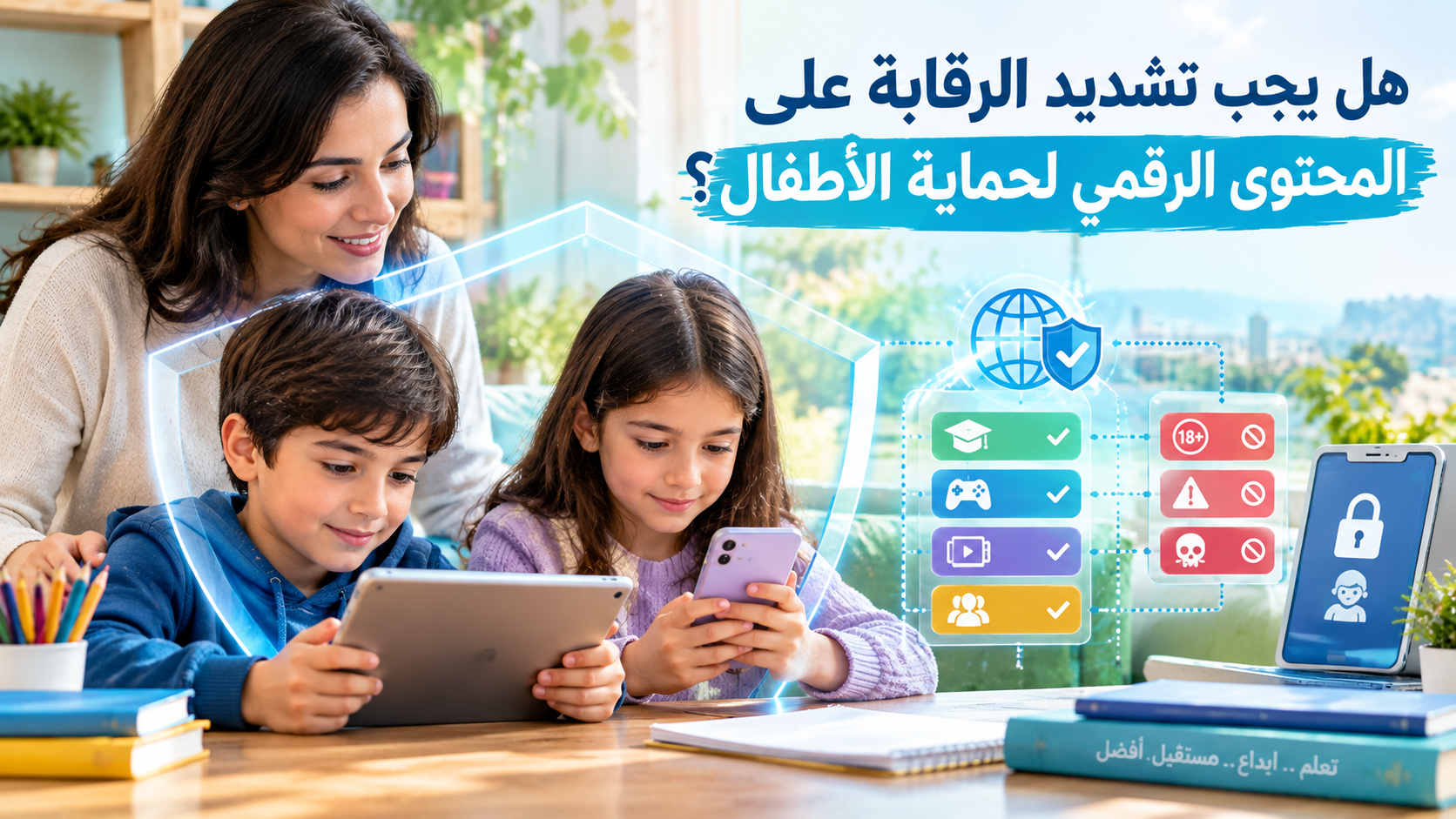 بين حق الطفل في المعرفة وضرورة حمايته من المخاطر الرقمية