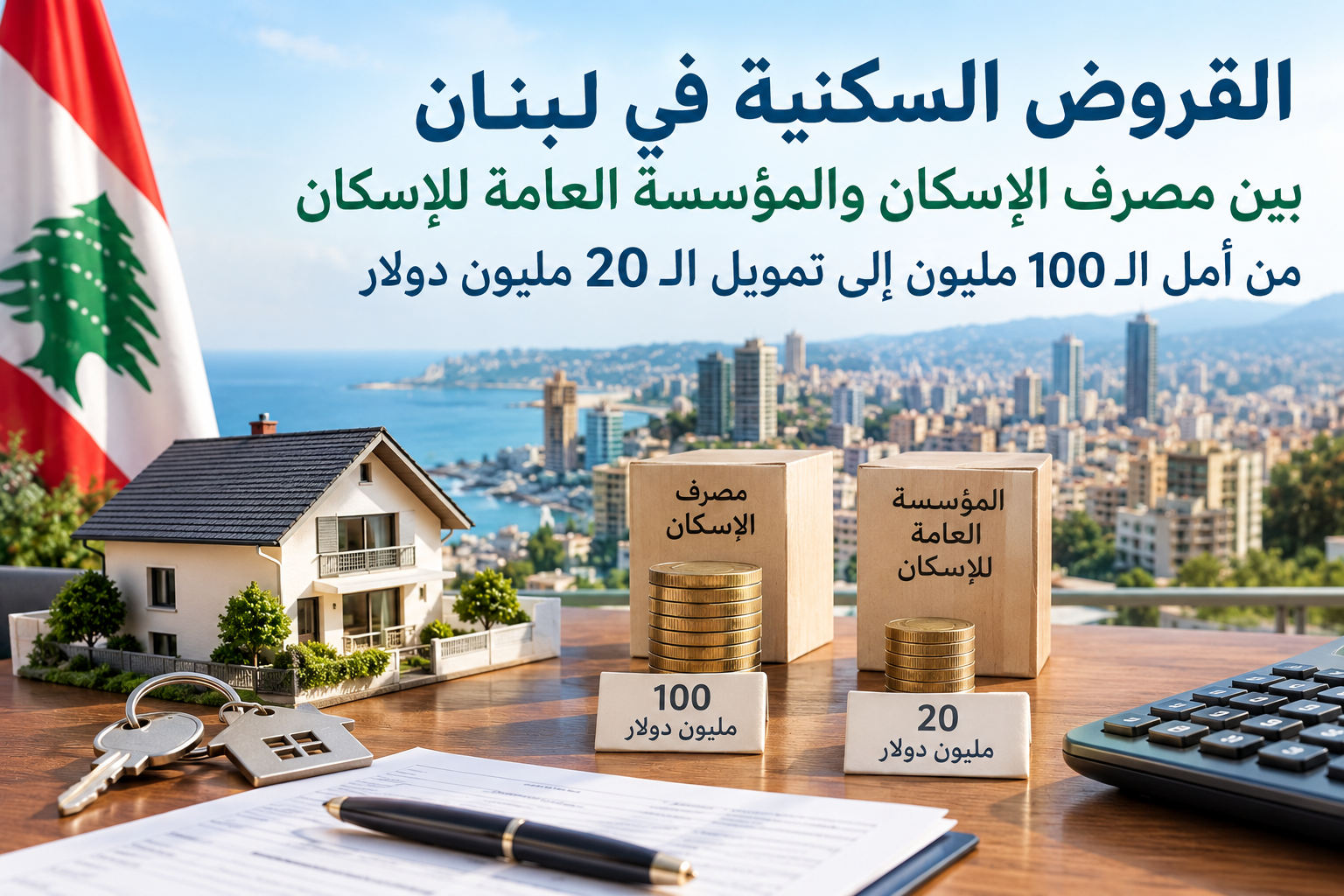 قروض السكن في لبنان بين مصرف الاسكان والمؤسسة العامة للاسكان