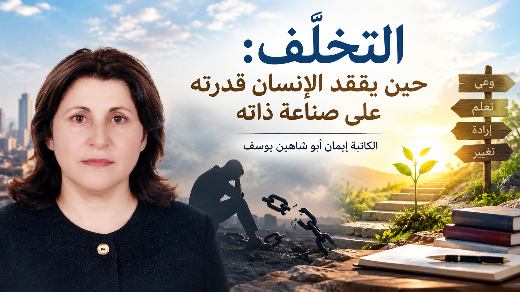 التخلّف: حين يفقد الإنسان قدرته على صناعة ذاته -إيمان أبو شاهين يوسف