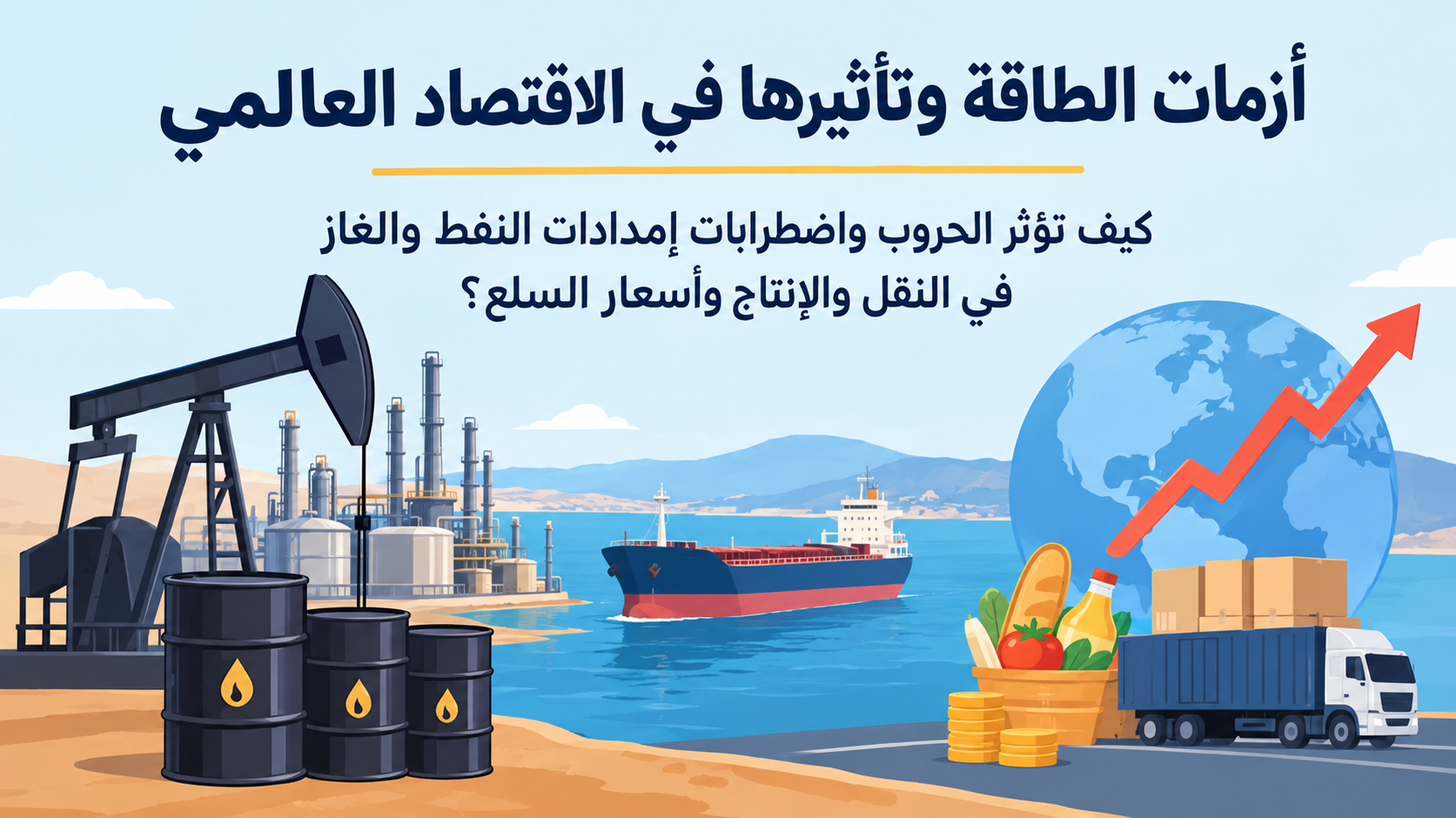 أزمات الطاقة وتأثيرها في الاقتصاد العالمي