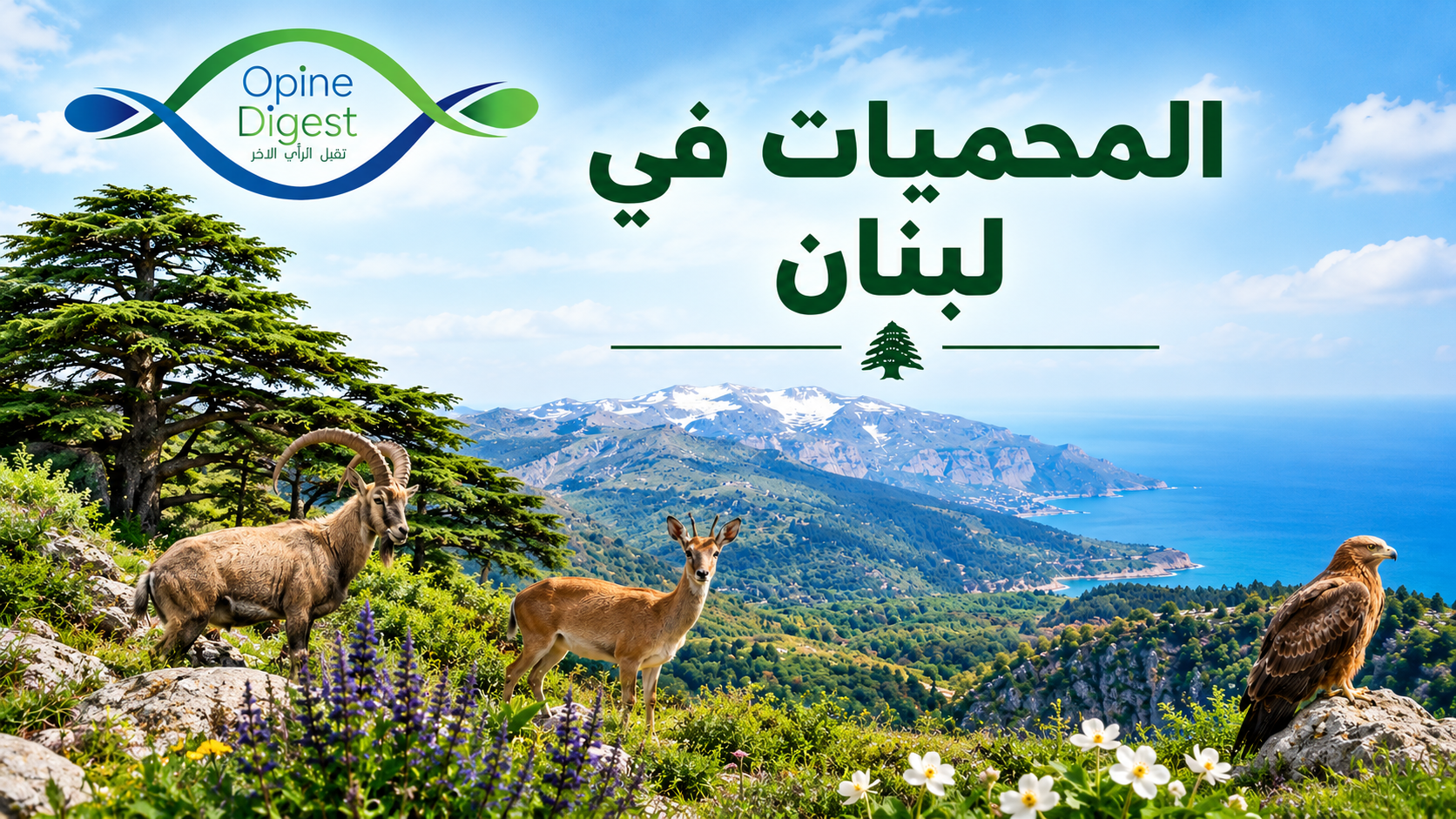 أشهر المحميات الطبيعية في لبنان وأشهر الأشجار والحيوانات فيها
