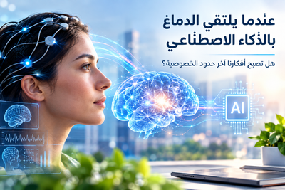 عندما يلتقي الدماغ بالذكاء الاصطناعي... هل تصبح أفكارنا آخر حدود الخصوصية؟