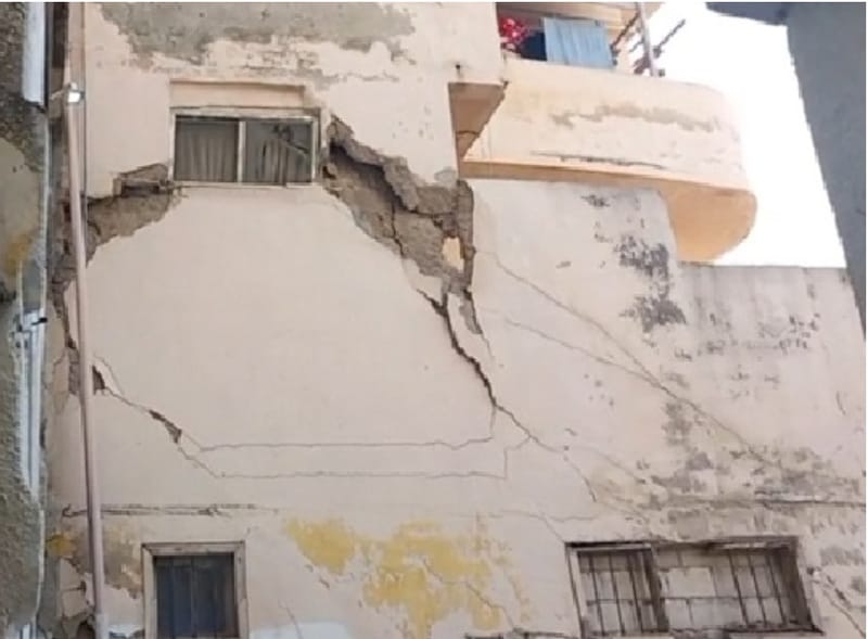 مسلسل إنهيار المباني يكمل من طرابلس -ضهر  المغر