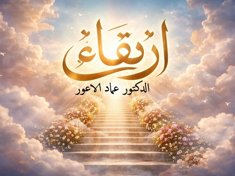 الإِرْتِقَاء ،،، 🍂- الدكتور عماد الاعور