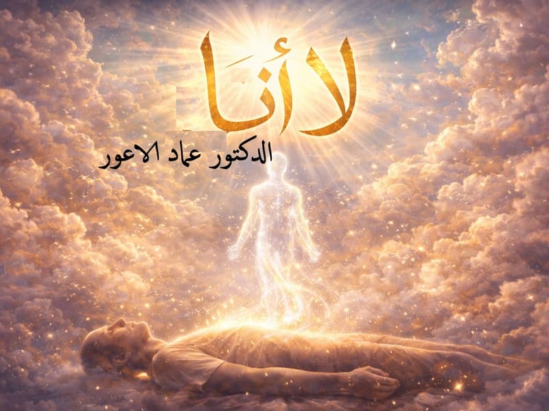 لَا أَنَا 🍂- الدكتور عماد الاعور
