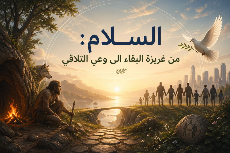 السلام: من غريزة البقاء الى وعي التلاقي -أ. إيمان أبو شاهين يوسف