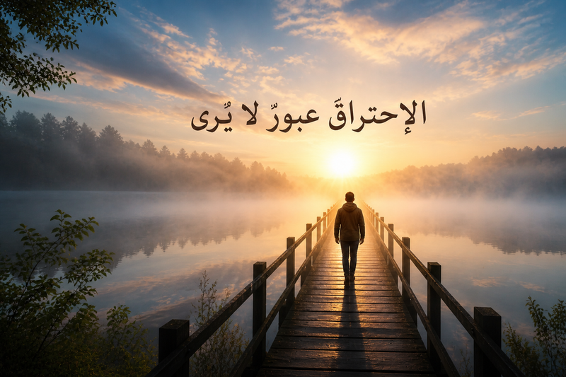 الإحتراق عبورٌ لا يُرى - الكاتبة أ.إيمان أبو شاهين يوسف