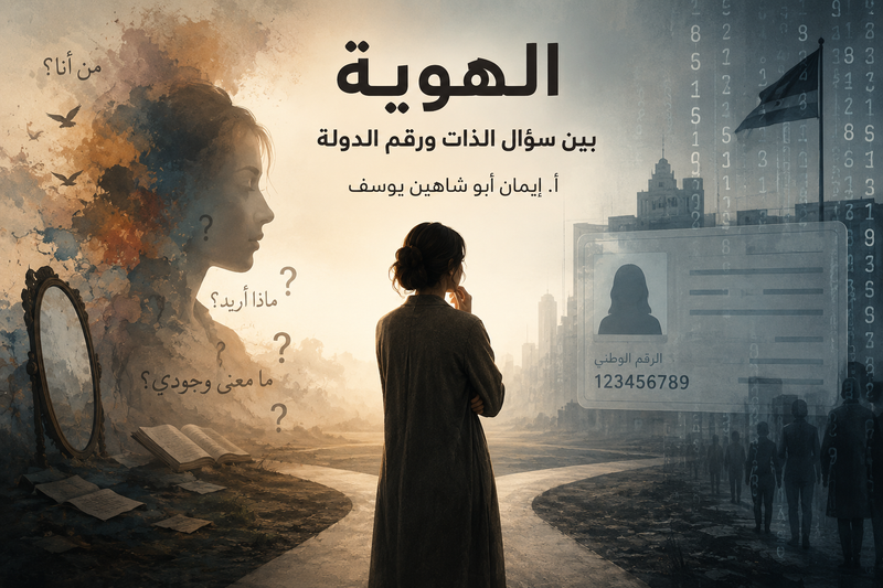 الهوية بين سؤال الذات ورقم الدولة - أ. إيمان أبو شاهين يوسف