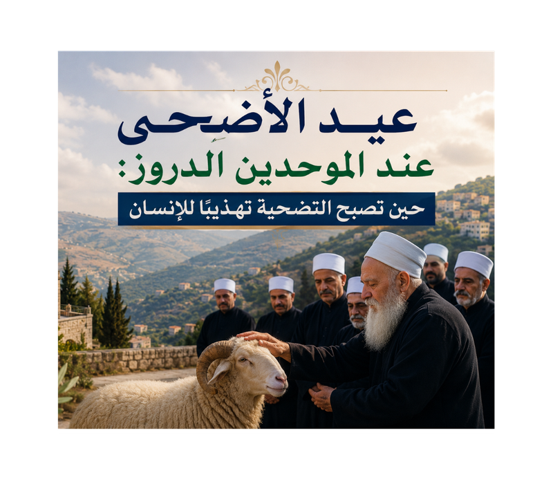 عيد الأضحى عند الموحدين الدروز: حين تصبح التضحية تهذيبًا للإنسان
