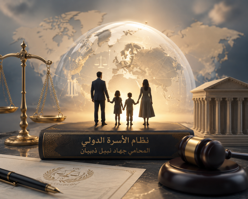 المحاضرة الثانية : نظام الاسرة الدولي - المحامي جهاد نبيل ذبيان