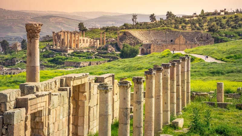 اهم معالم الاثار في الاردن