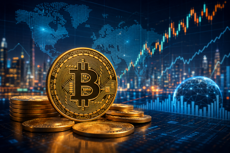 البيتكوين: بين الفرص الاقتصادية والتحديات المالية في عصر العملات الرقمية.