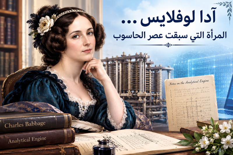 آدا لوفلايس... المرأة التي سبقت عصر الحاسوب