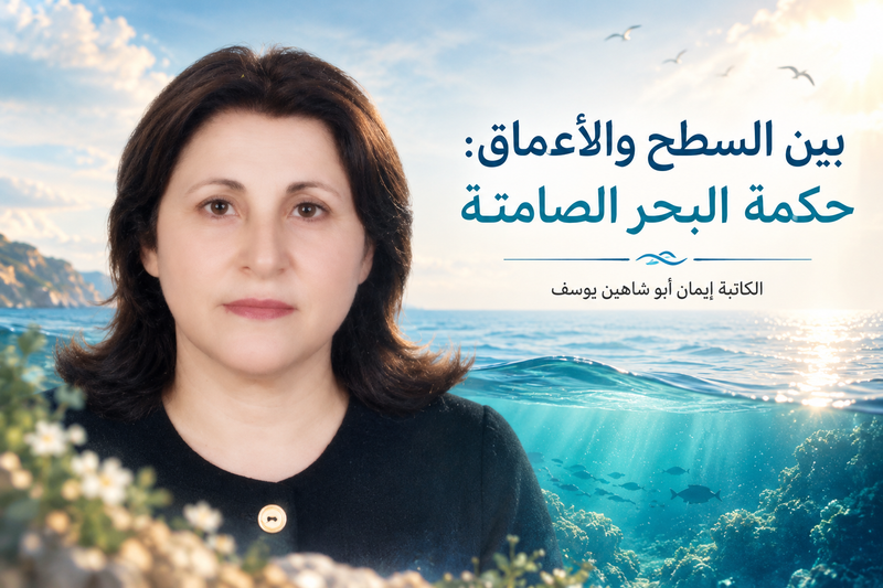 بين السطح والأعماق: حكمة البحر الصامتة - إيمان أبو شاهين يوسف