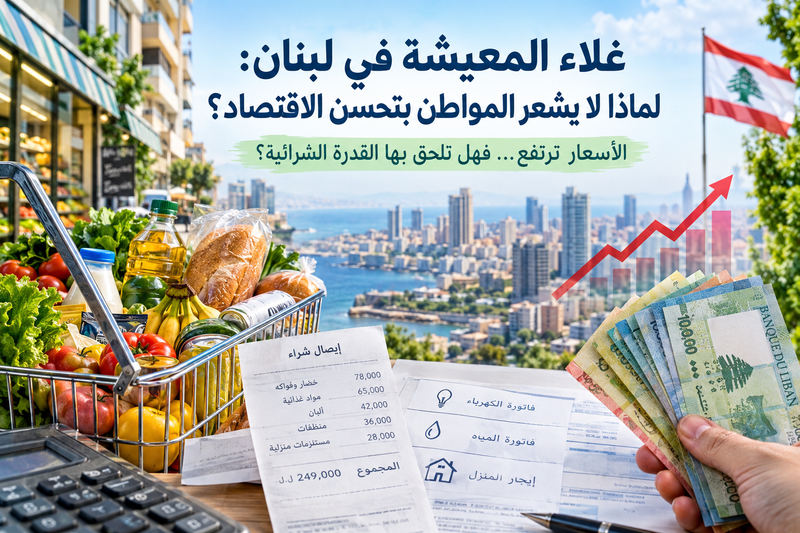 غلاء المعيشة في لبنان: لماذا لا يشعر المواطن بتحسّن الاقتصاد؟