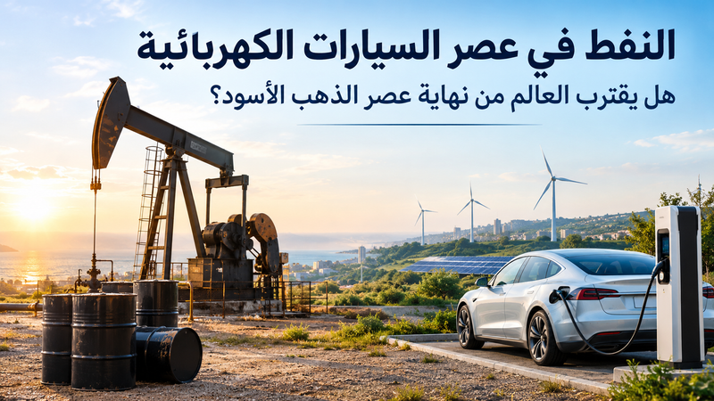 النفط في عصر السيارات الكهربائية: هل يقترب العالم من نهاية عصر الذهب الأسود؟