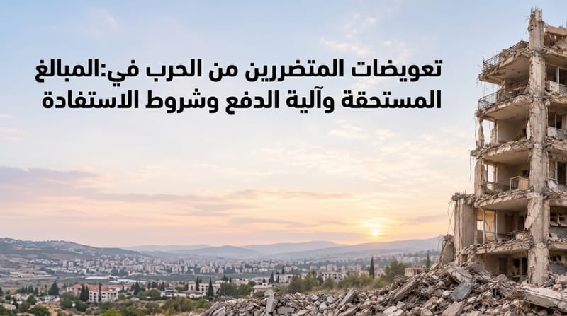 أين أصبحت تعويضات المتضررين من الحرب في لبنان؟