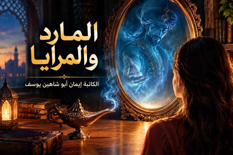 المارد والمرايا - إيمان أبو شاهين يوسف