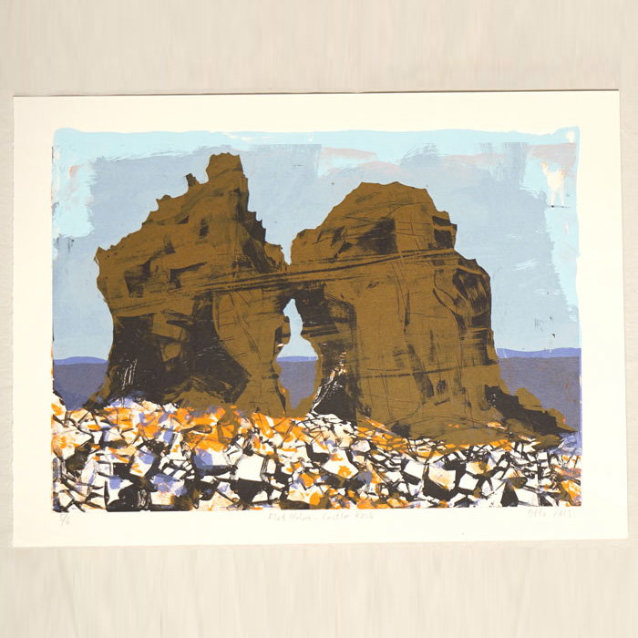 Rocher du château, Flatholm