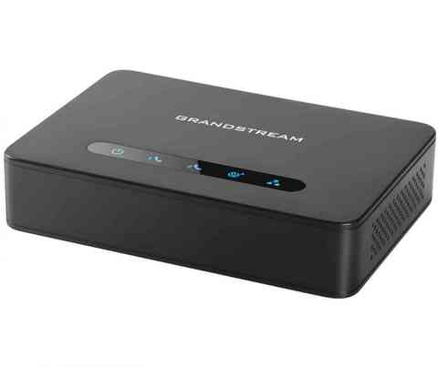 Grandstream HT812 - телефонный адаптер. 2xFXS, 1xLAN, 1xWAN, (1GbE)Gigabit Ethernet