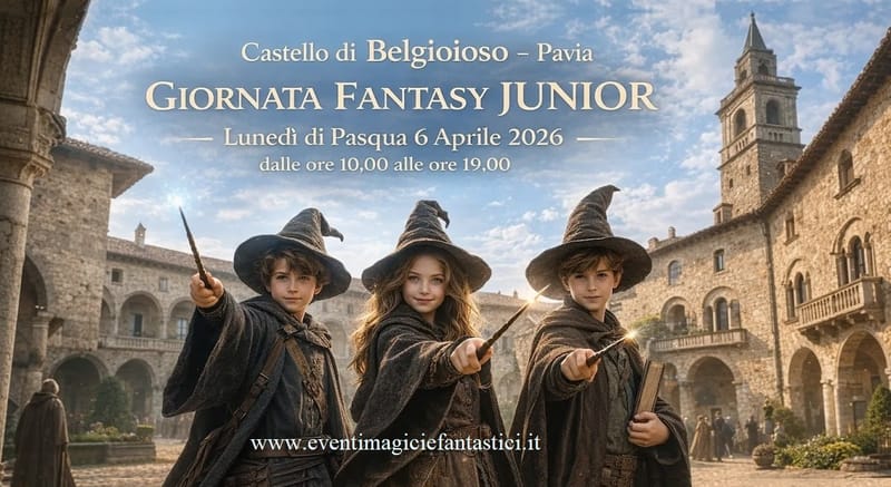 CASTELLO DI BELGIOIOSO - GIORNATA FANTASY PER BAMBINI 2026