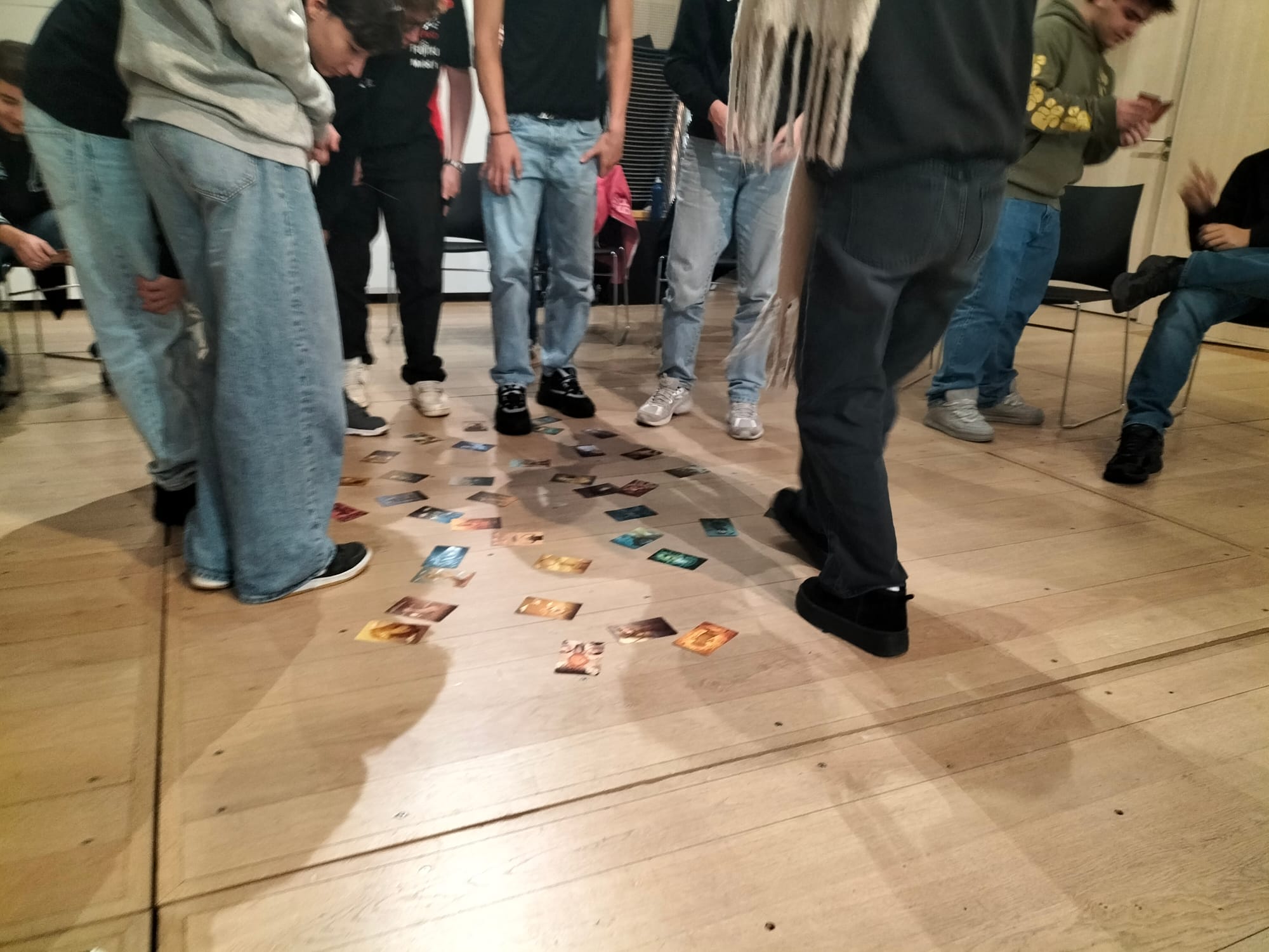 Formation ékla avec les élèves de l'IND de Philippeville