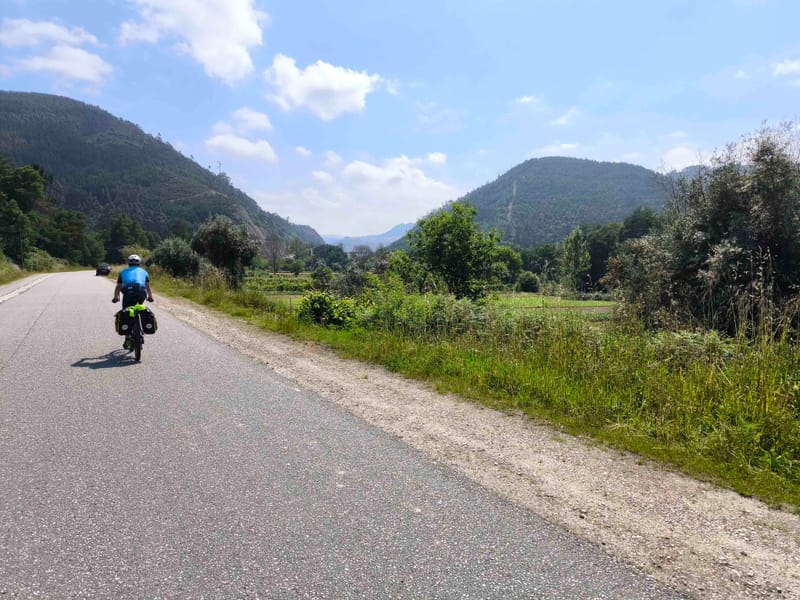 Portugal Estrada National 2 with the Varibike