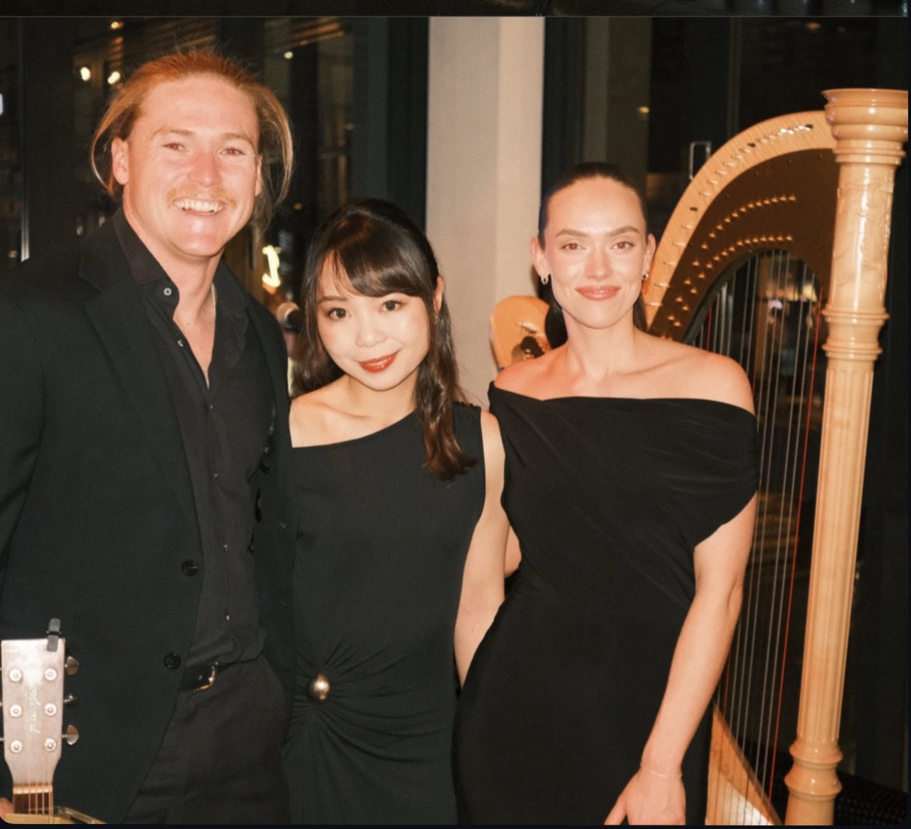 Harp/ Guitar/ Vocal Trio for corperate event, August 2026