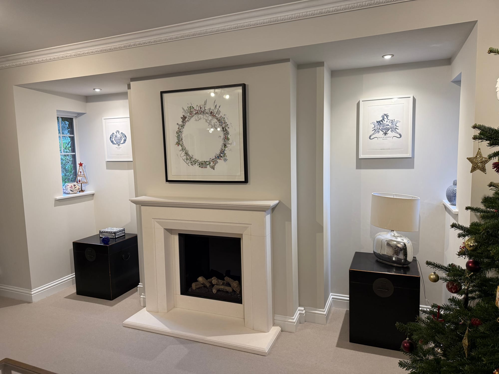 Redesign your fireplace area