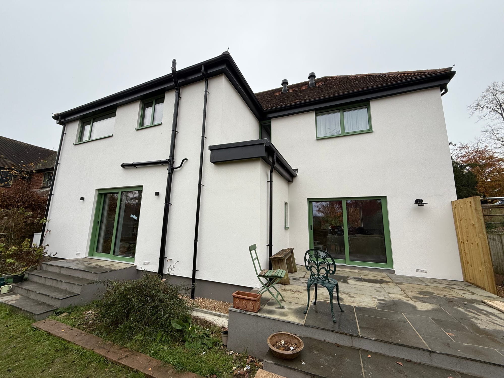 Exterior renovation