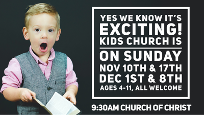 Kids Church!