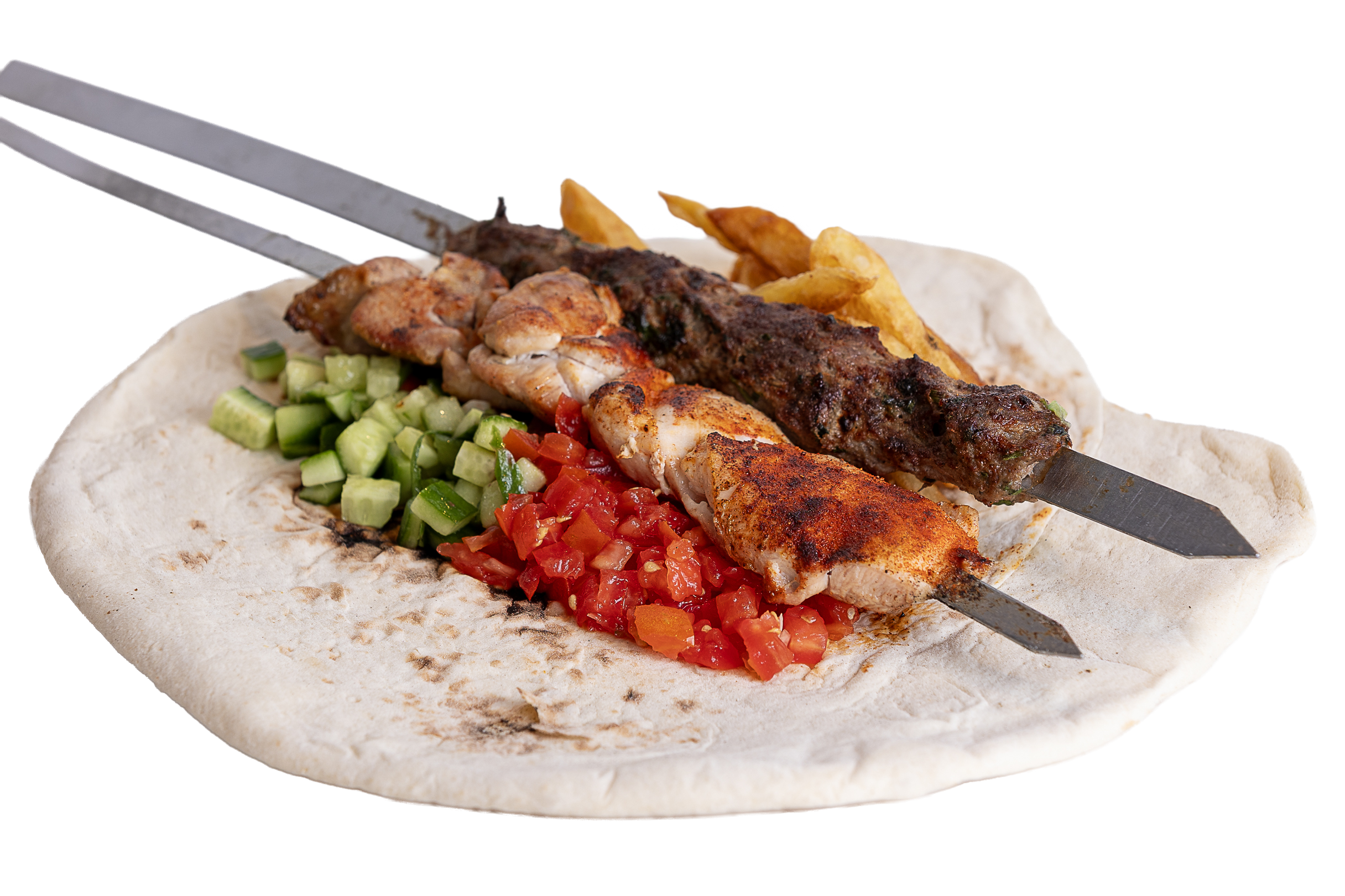 צילום מזון לתצוגת מסכים