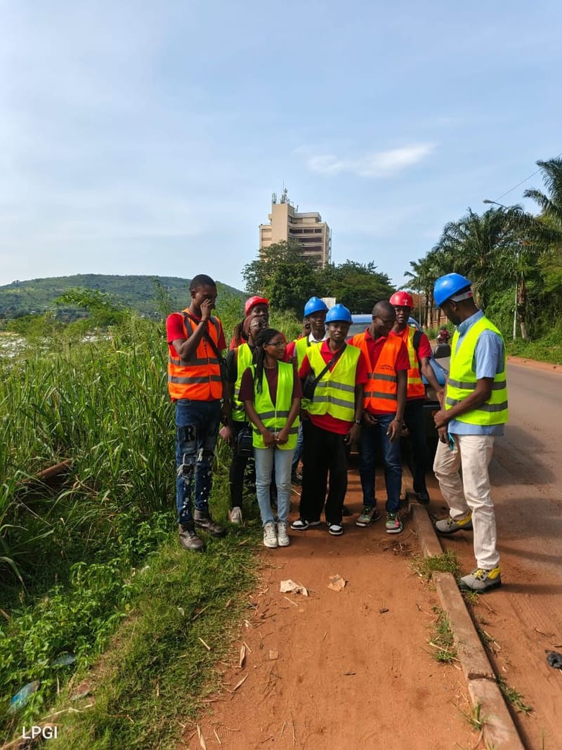 Génie Civil : les étudiants de GUTSCHOOL en immersion sur le terrain à Bangui ( 09 mai 2026 )