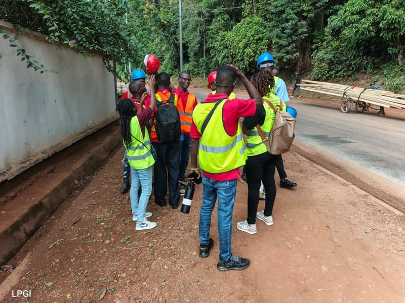 Génie Civil : les étudiants de GUTSCHOOL en immersion sur le terrain à Bangui ( 09 mai 2026 )