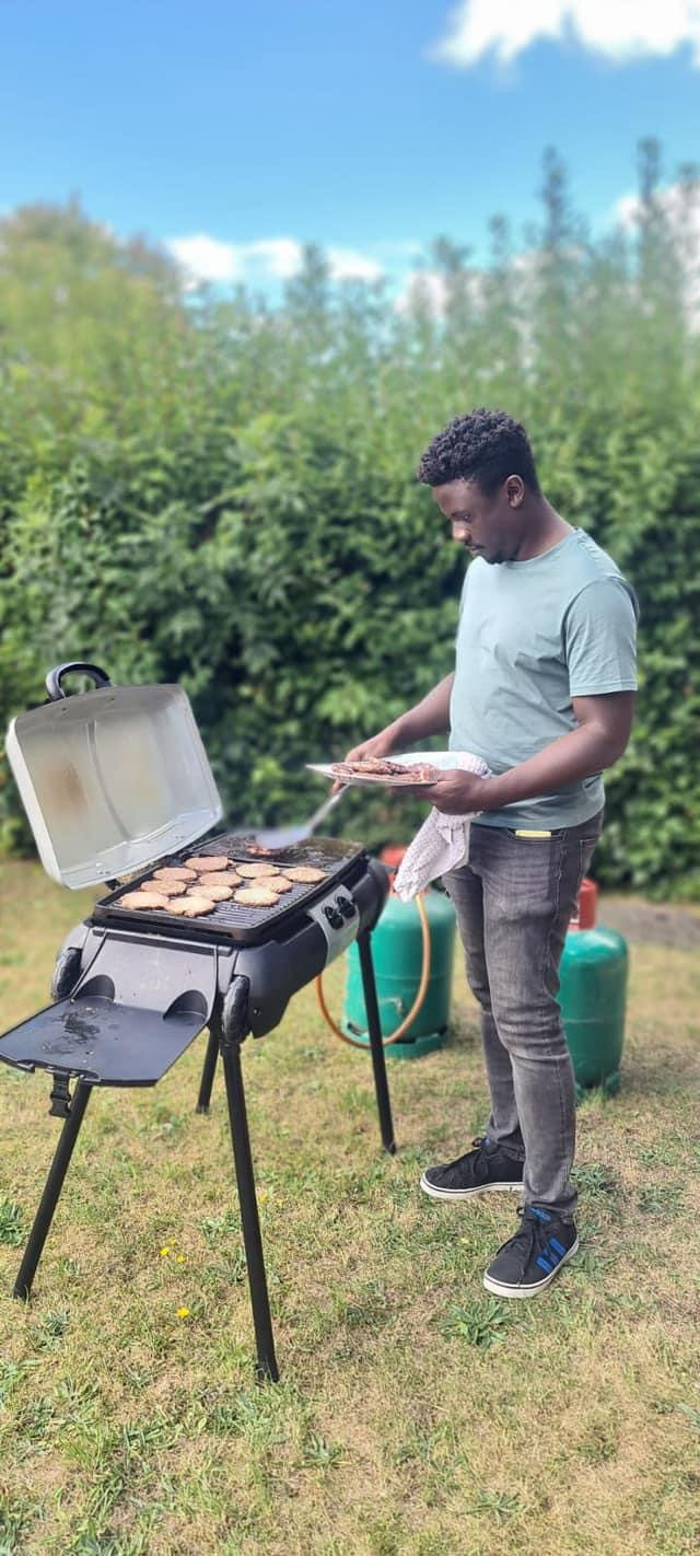 Outdoor Sunday family service