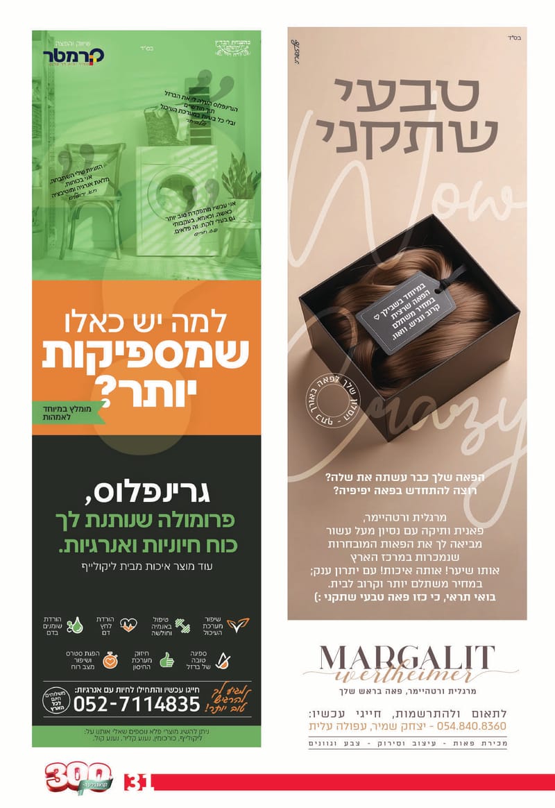 גיליון 289 - גיליון לקראת 300 - גיליון מורחב חגיגי!