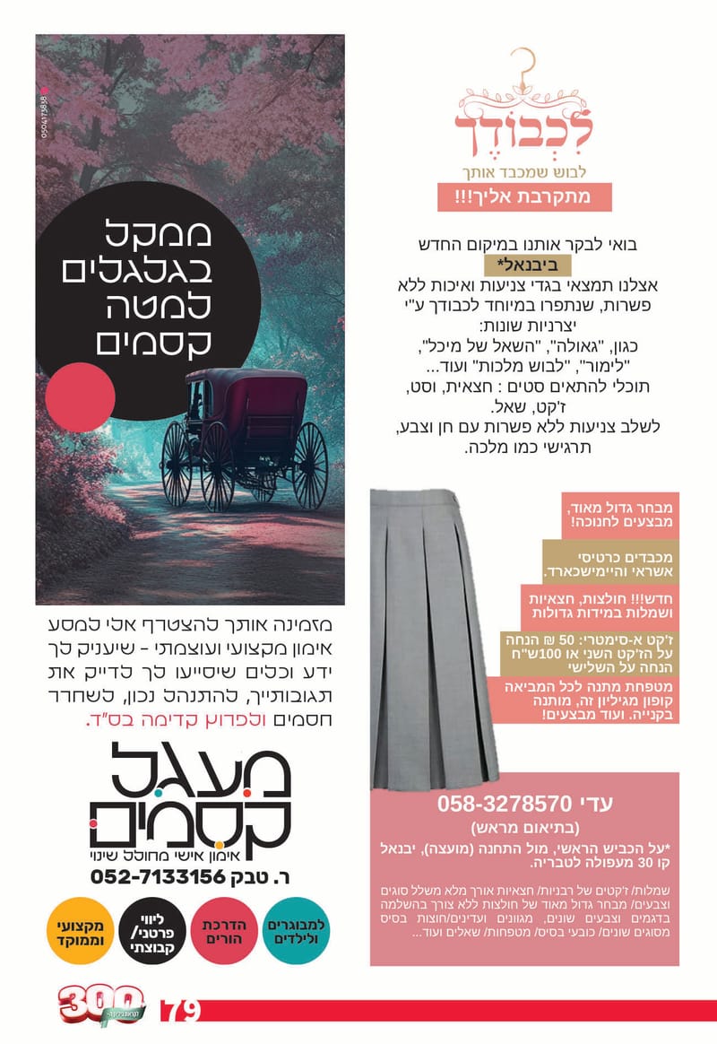 גיליון 289 - גיליון לקראת 300 - גיליון מורחב חגיגי!