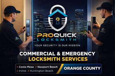 Commercial & Emergency Locksmith Services in Orange County