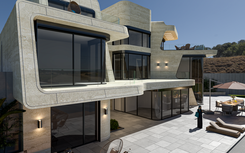 فيلا أيقونية في حي العمارية – تحفة معمارية تجمع بين الفخامة والعصرية