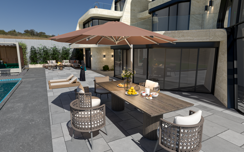 فيلا أيقونية في حي العمارية – تحفة معمارية تجمع بين الفخامة والعصرية