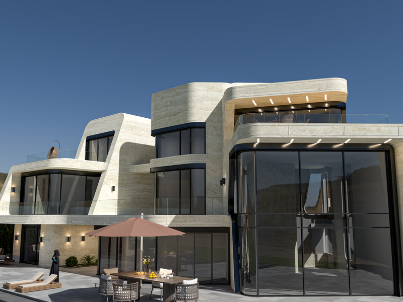 فيلا أيقونية في حي العمارية – تحفة معمارية تجمع بين الفخامة والعصرية