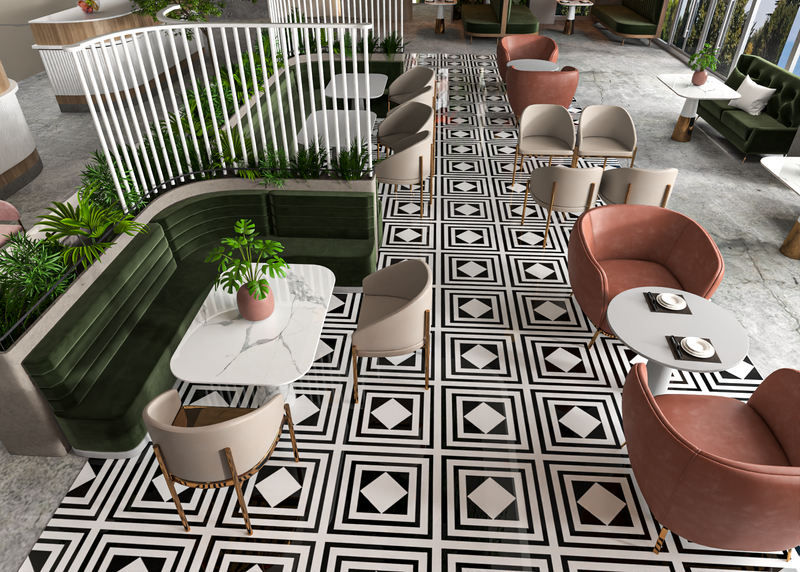 🌿☕ White Garden - حيث يلتقي التصميم مع الفخامة! ✨