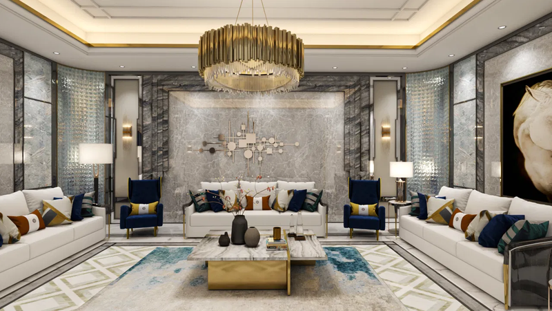 مجلس الرجال وغرفة الطعام