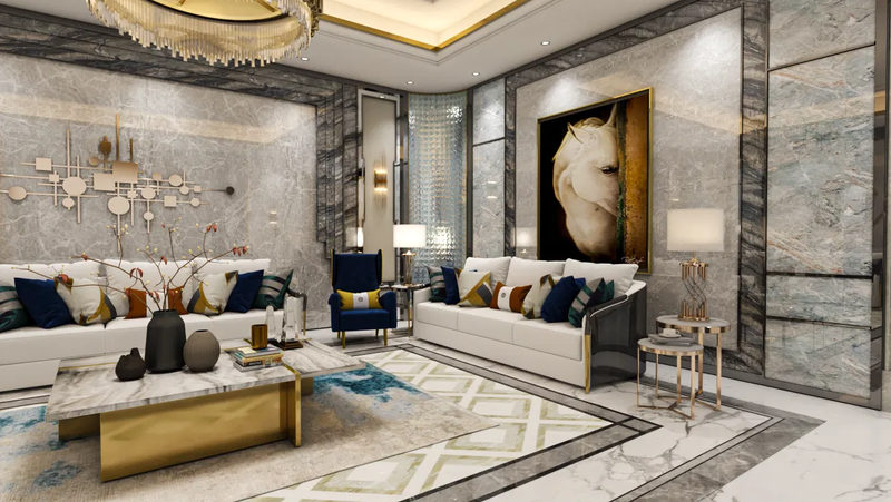 مجلس الرجال وغرفة الطعام