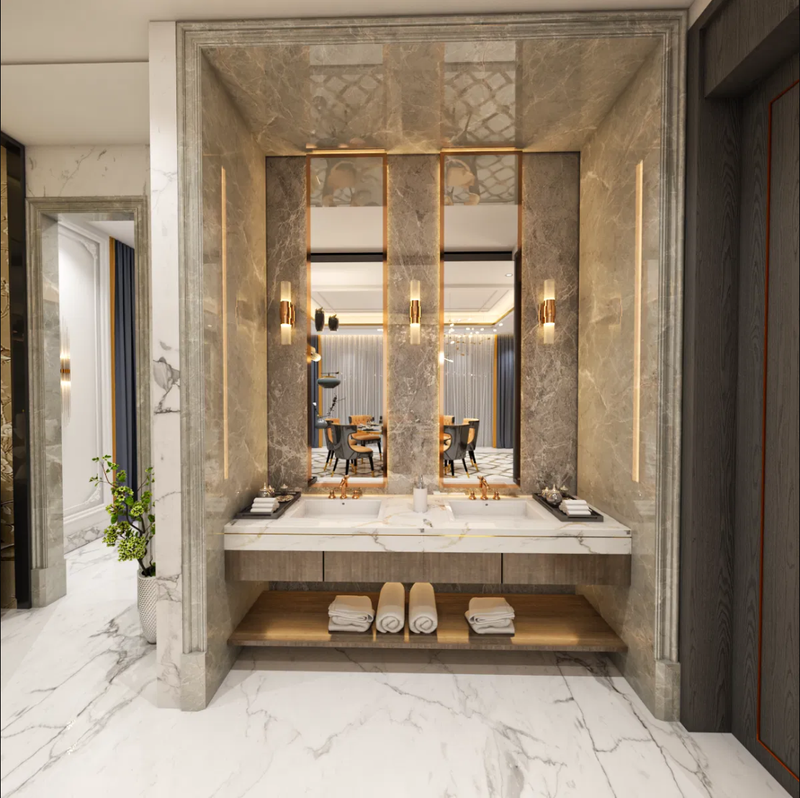 مجلس الرجال وغرفة الطعام