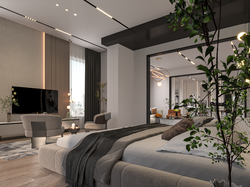 غرفة الماستر روم